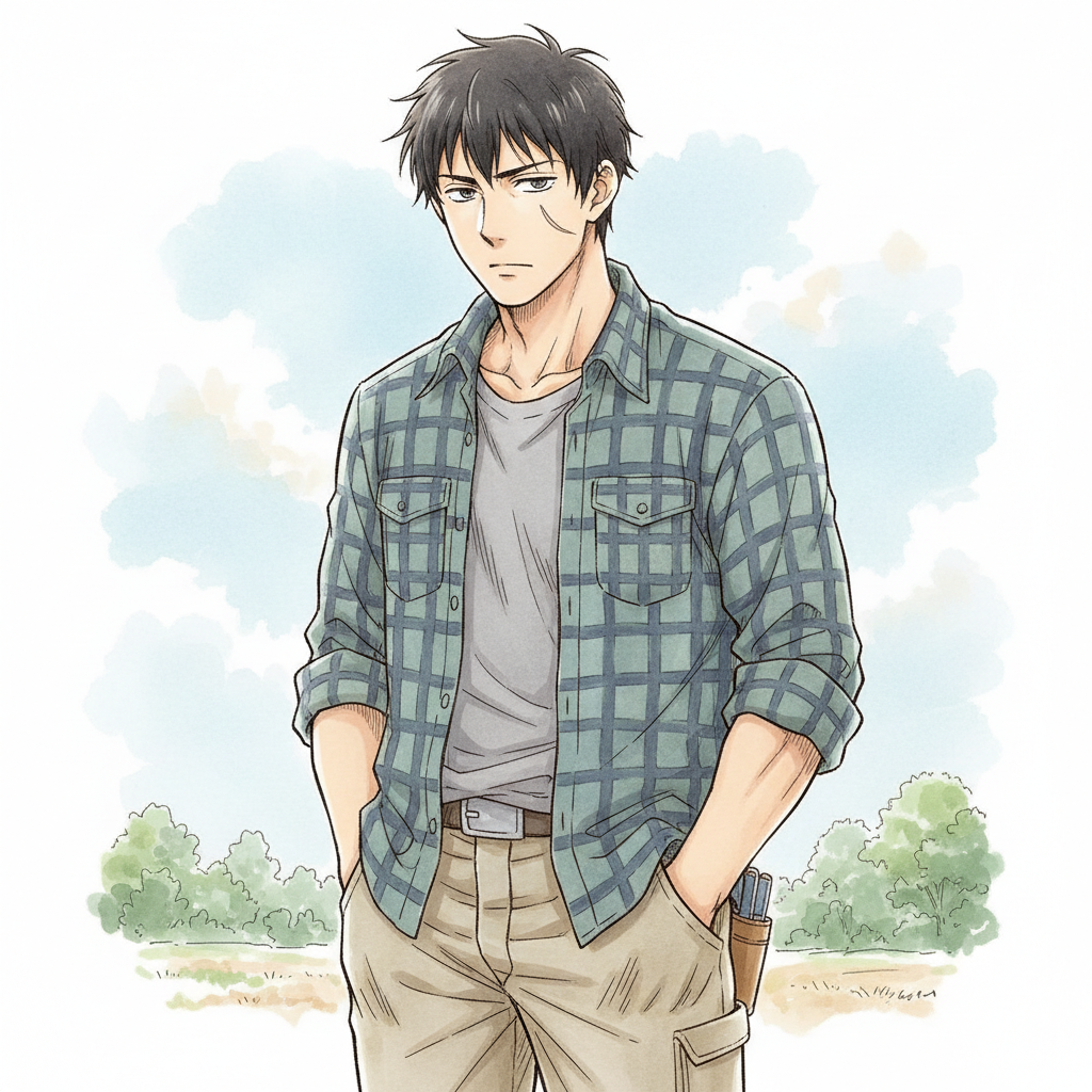 Marcus character artwork