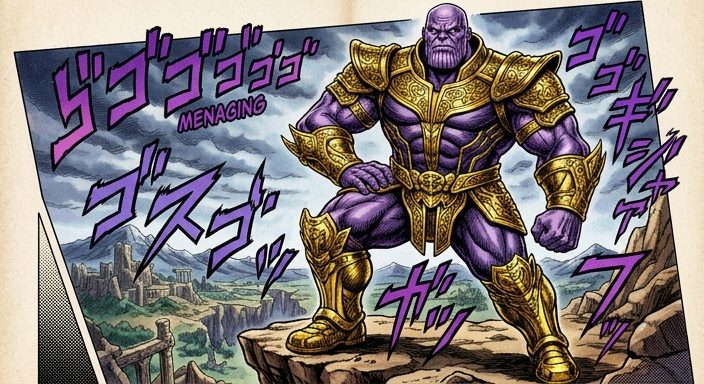 Thanos character artwork