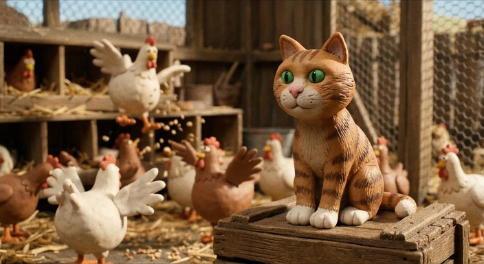 Mittens character artwork