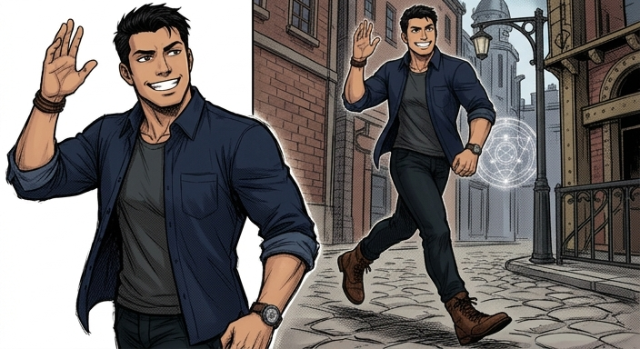 Aditya Raj character artwork