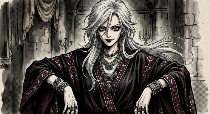 Seraphina Dubois character artwork