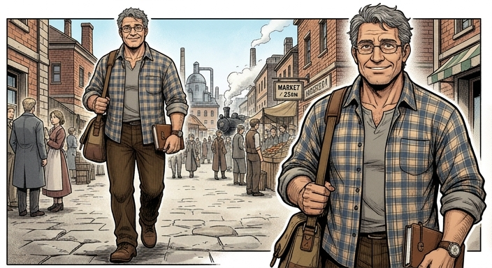 Raj Raj character artwork