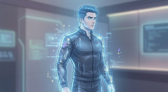 카이 character artwork