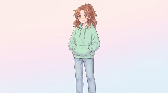 Sophie Carter character artwork